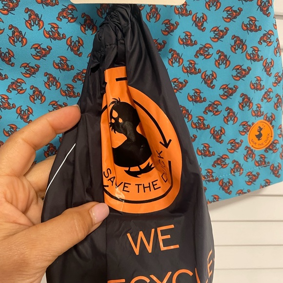 Save the Duck Ademir lobster-print swim shorts - Blue Size Large NWT - Picture 9 of 14